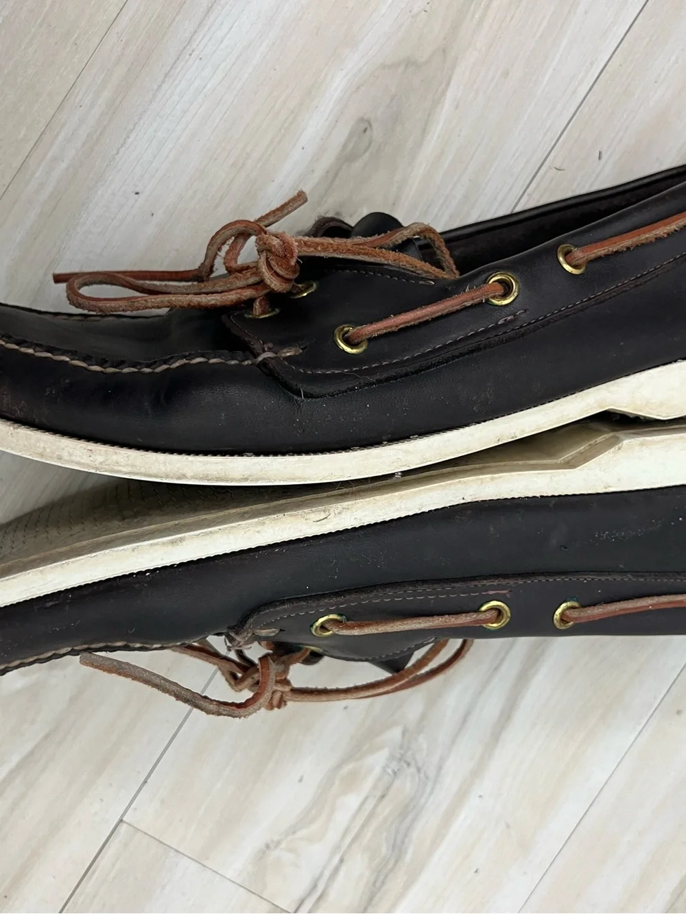 L.L. Bean Classic Men’s Boat Shoes in Dark Brown